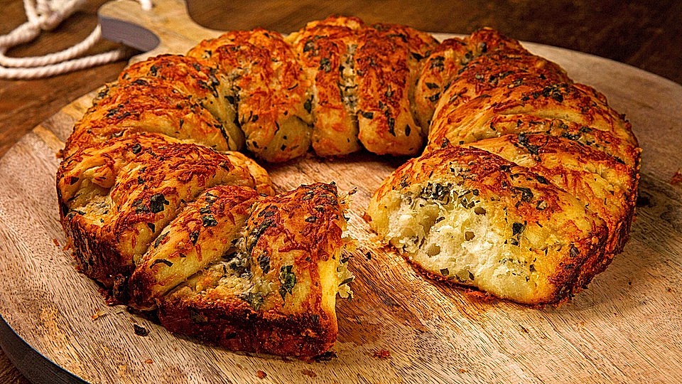 Hausgemachtes Knoblauchbrot